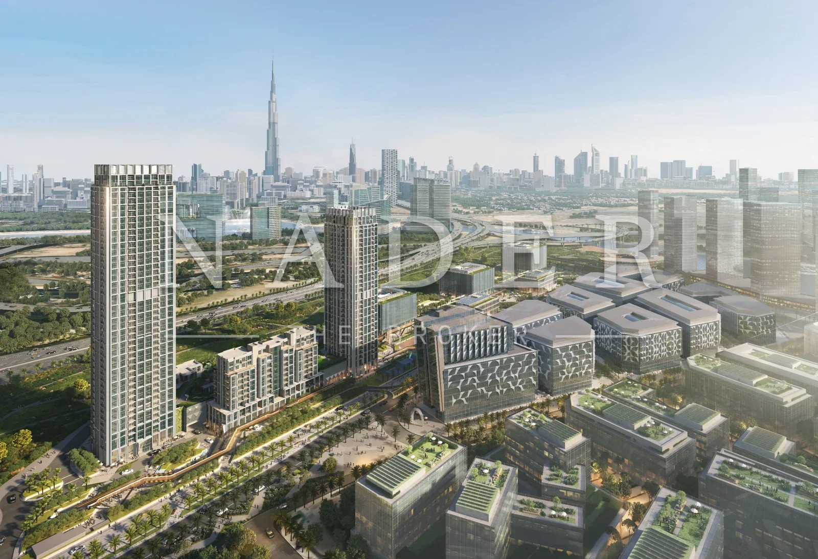 1 Bedroom in Dubai Design District with Burj Khalifa View