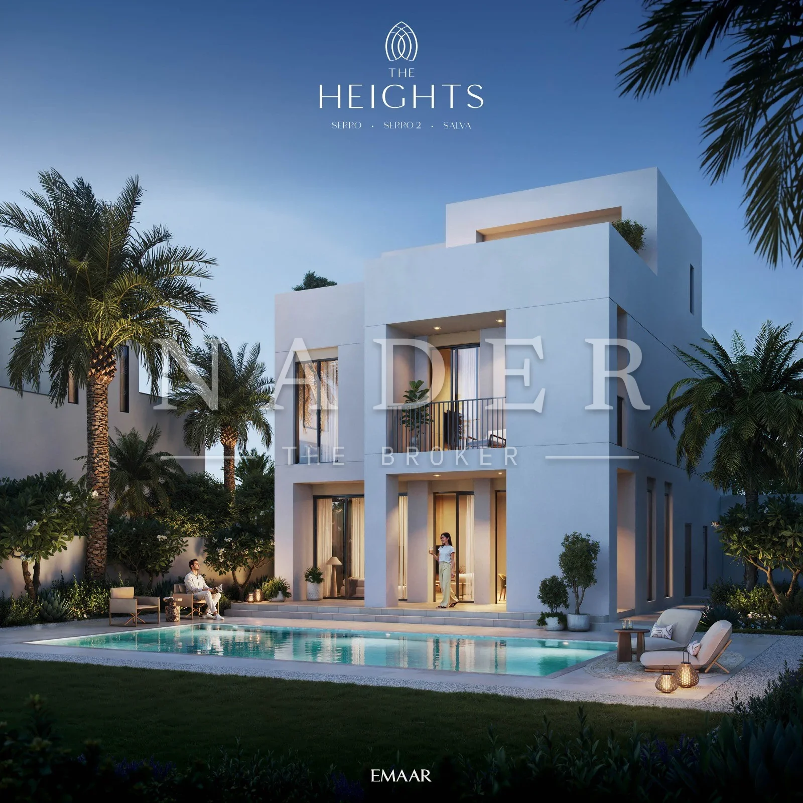 3 Bedroom Villa in Serro | Directly on Park | Single Row