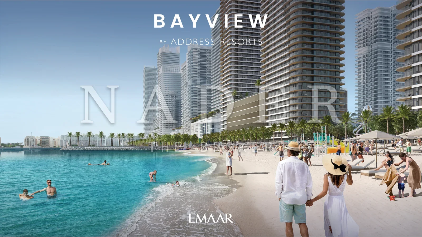 1 bedroom Beachfront Branded Address by Emaar